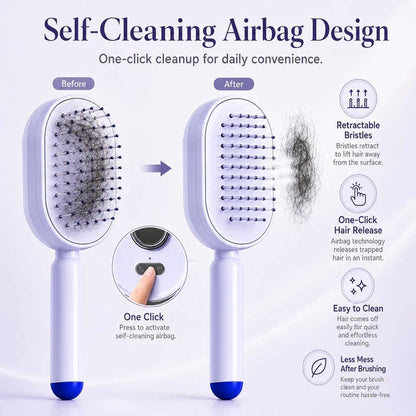 3-in-1 Electric Spray Massage & Self-Cleaning Brush